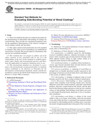 Standards PDF Cover Page