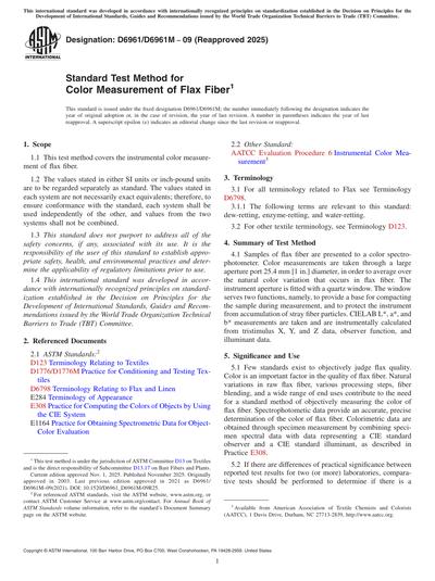 Standards PDF Cover Page