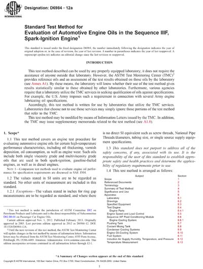 Standards PDF Cover Page