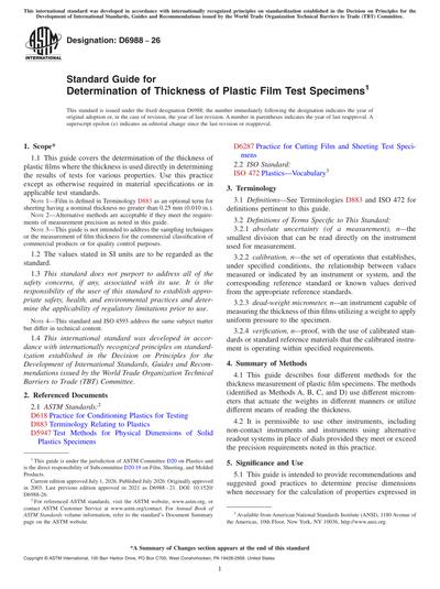 Standards PDF Cover Page