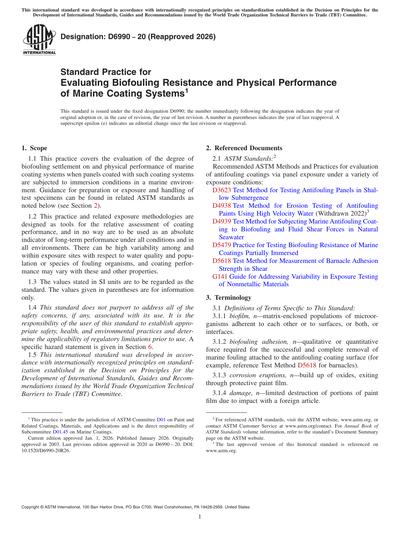 Standards PDF Cover Page