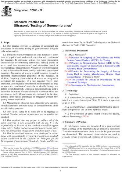 Standards PDF Cover Page