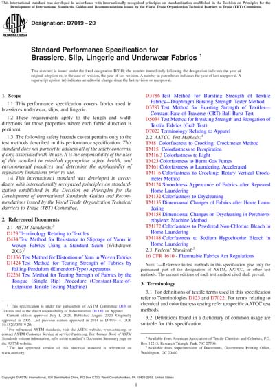 Standards PDF Cover Page