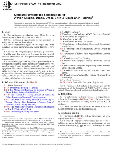 Standards PDF Cover Page