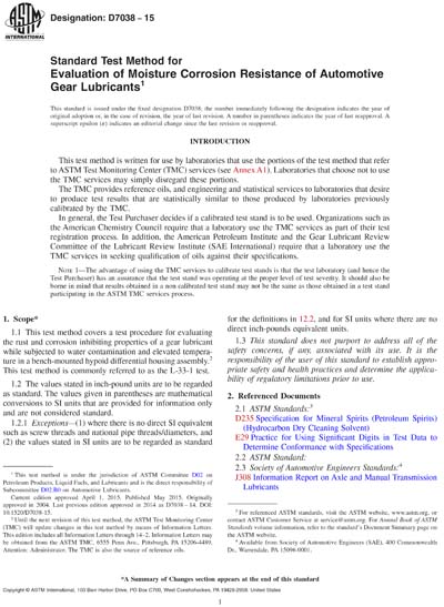 Standards PDF Cover Page