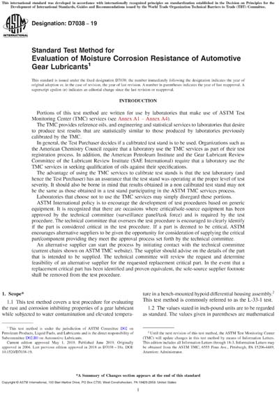 Standards PDF Cover Page