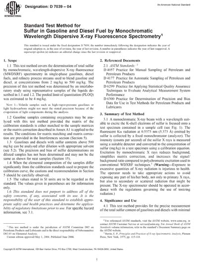 Standards PDF Cover Page