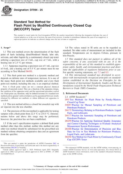 Standards PDF Cover Page