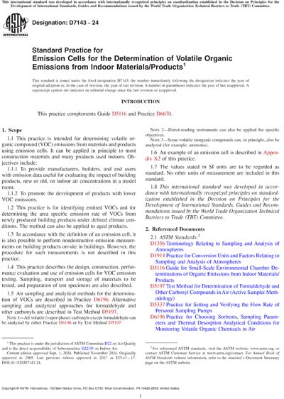 Standards PDF Cover Page