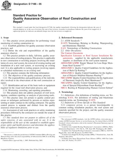 Standards PDF Cover Page