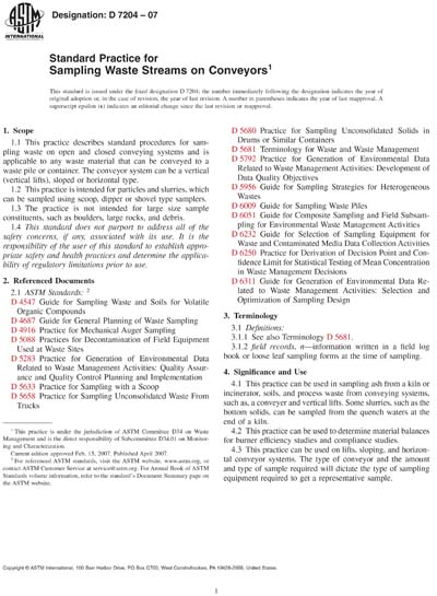 Standards PDF Cover Page