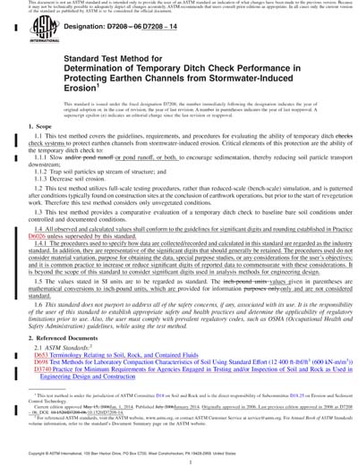 ASTM D7208-14 Red - Standard Test Method for Determination of Temporary ...