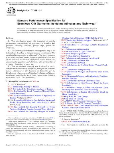 Standards PDF Cover Page