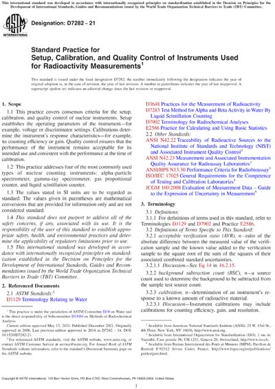 Standards PDF Cover Page