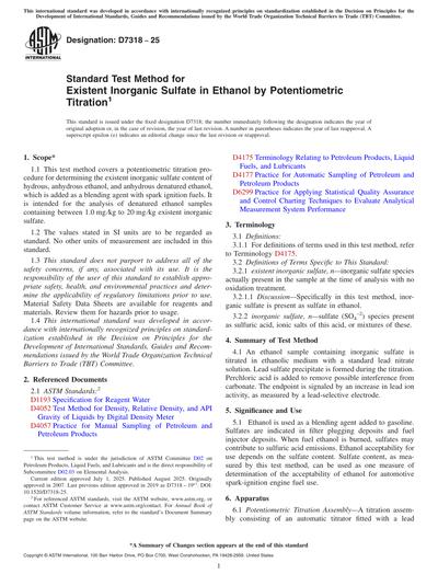 Standards PDF Cover Page