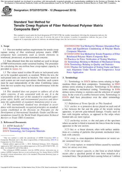 Standards PDF Cover Page