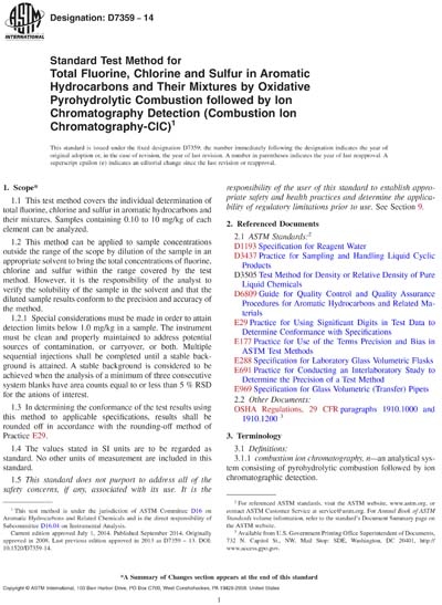 Standards PDF Cover Page