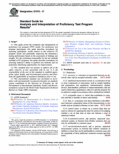 Standards PDF Cover Page