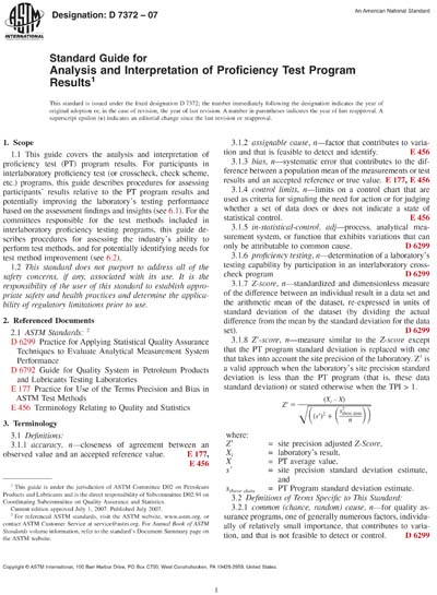 Standards PDF Cover Page