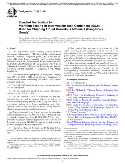 Standards PDF Cover Page