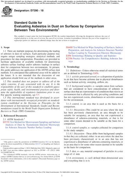 Standards PDF Cover Page