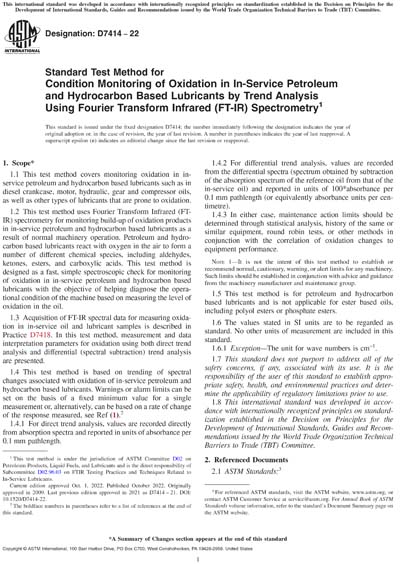 Standards PDF Cover Page
