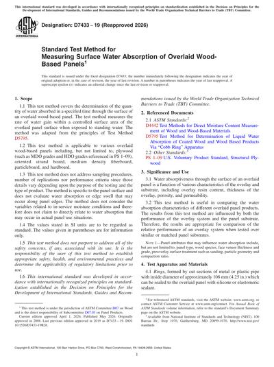 Standards PDF Cover Page
