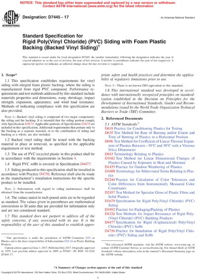 Standards PDF Cover Page