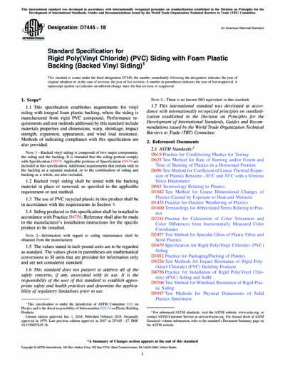 Standards PDF Cover Page