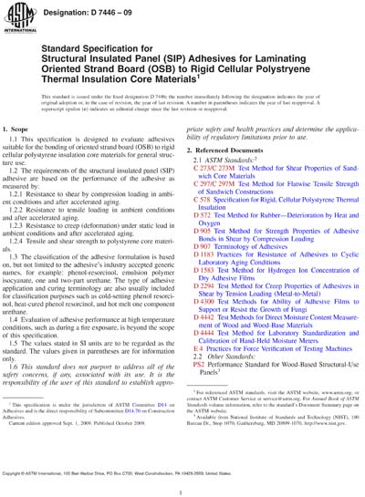 Standards PDF Cover Page
