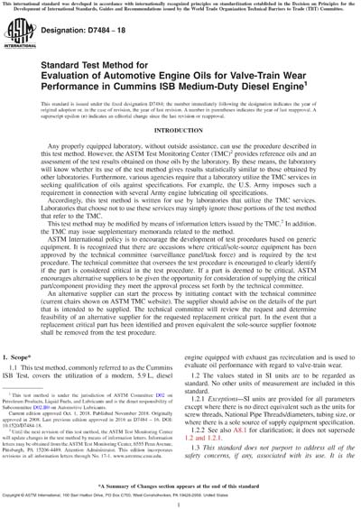 Standards PDF Cover Page