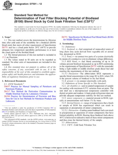 Standards PDF Cover Page