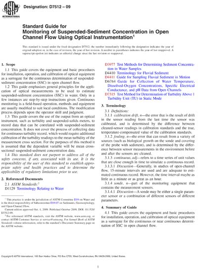 Standards PDF Cover Page