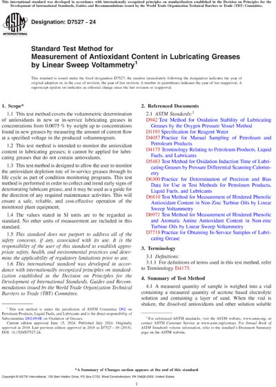 Standards PDF Cover Page