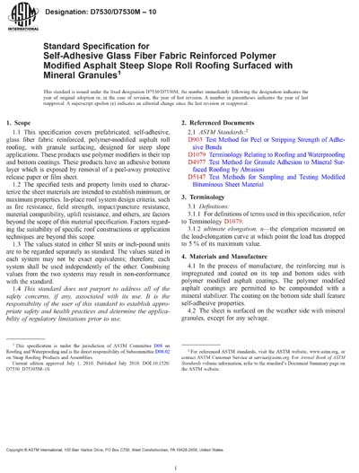 Standards PDF Cover Page