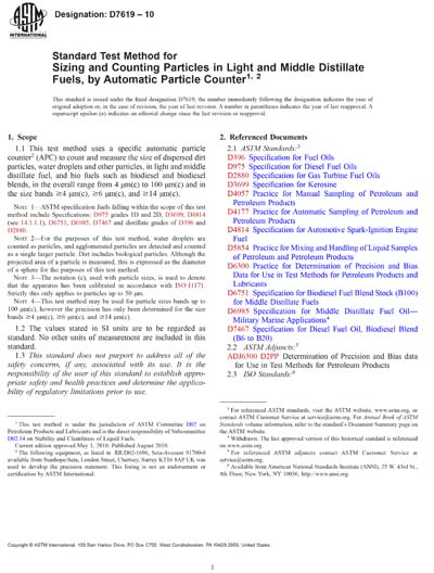 Standards PDF Cover Page