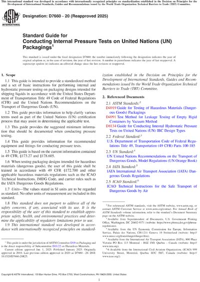 Standards PDF Cover Page