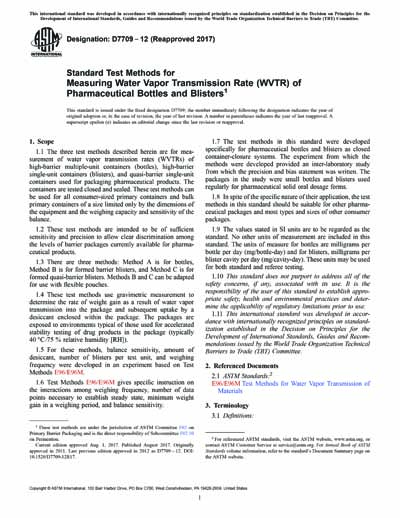 Standards PDF Cover Page