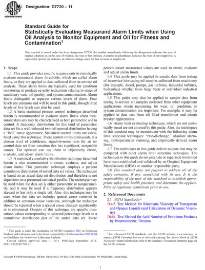 Standards PDF Cover Page