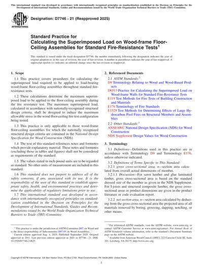 Standards PDF Cover Page