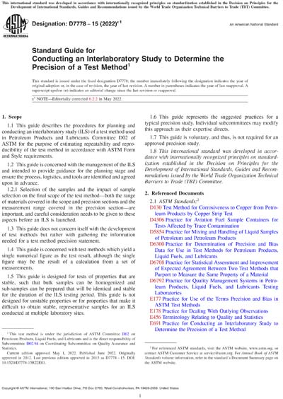Standards PDF Cover Page