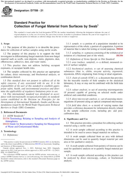 Standards PDF Cover Page