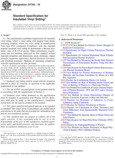 Standards PDF Cover Page