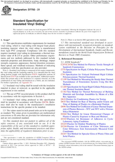 Standards PDF Cover Page