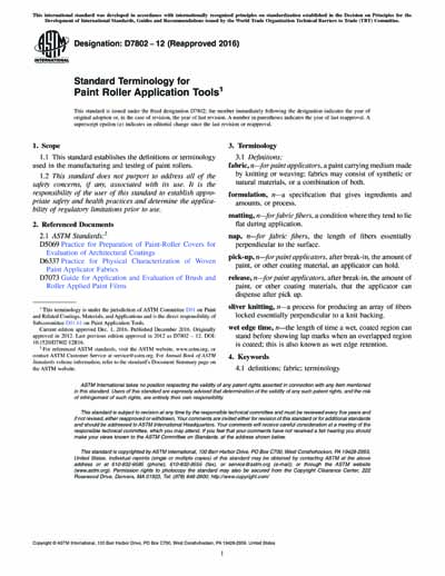 Standards PDF Cover Page