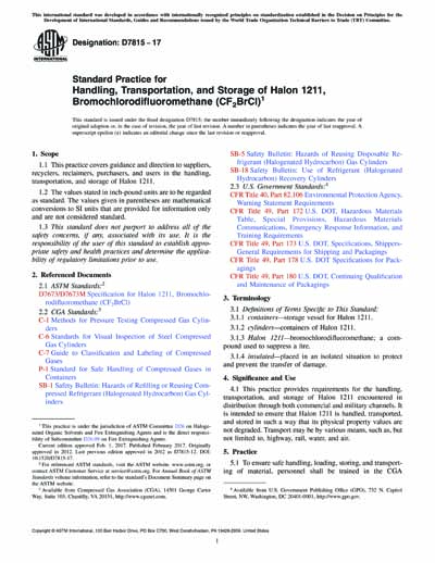 Standards PDF Cover Page