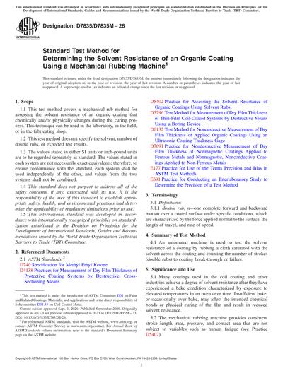 Standards PDF Cover Page