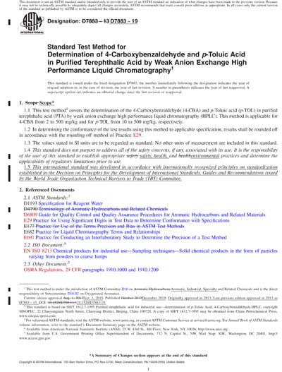 ASTM D7883-19 Red - Standard Test Method for Determination of 4 ...