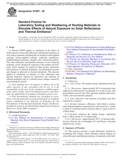 Standards PDF Cover Page