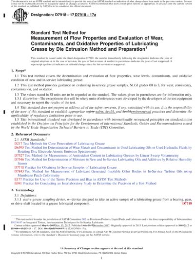 ASTM D7918-17a Red - Standard Test Method for Measurement of Flow ...